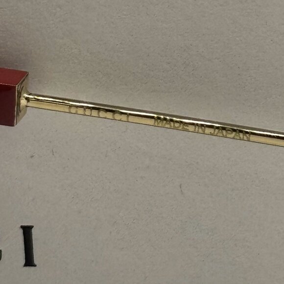 NEW GG1309S 006 GUCCI SUNGLASSES BROWN GOLD EYEWEAR GUCCI - Picture 10 of 11